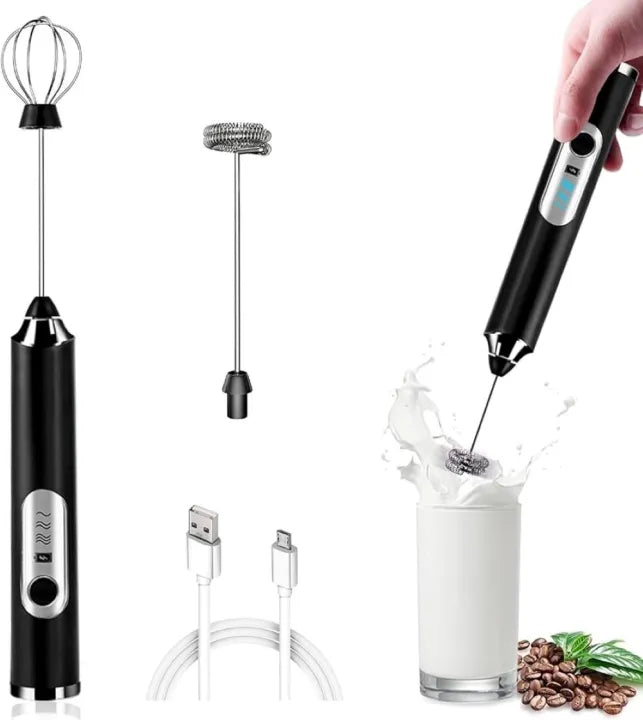 Electric Coffee Beater – Handheld Milk Frother for Creamy Coffee