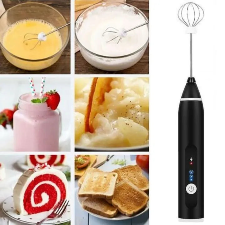 Electric Coffee Beater – Handheld Milk Frother for Creamy Coffee