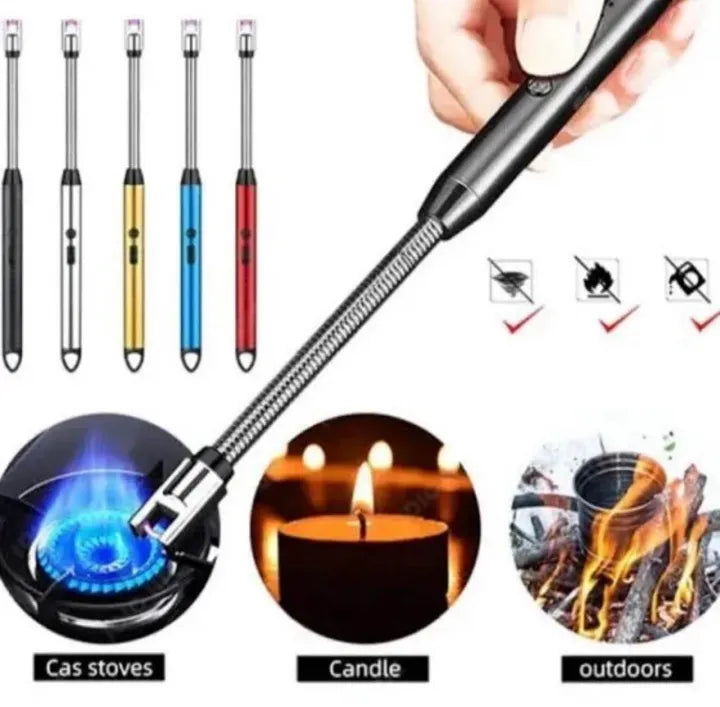 Rechargeable Electric Lighter – Windproof & Flameless Design