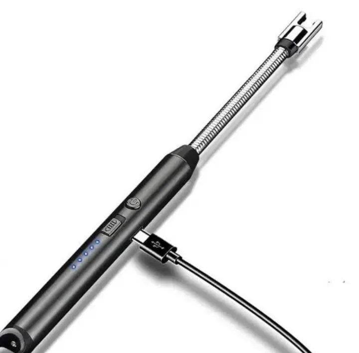 Rechargeable Electric Lighter – Windproof & Flameless Design