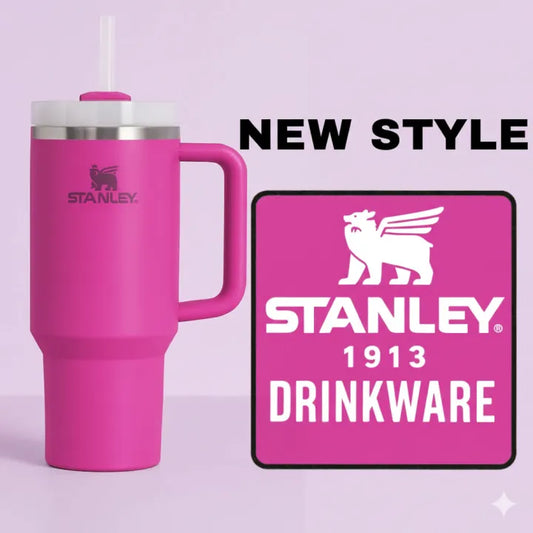 Stanley Insulated Cup – Stainless Steel Travel Tumbler with Straw